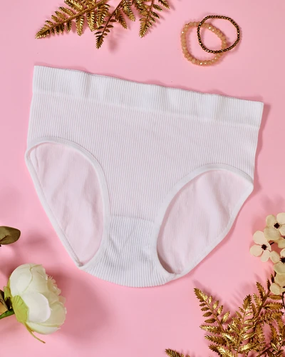 Royalfashion Sieviešu ribinātās apakšbikses PLUS SIZE