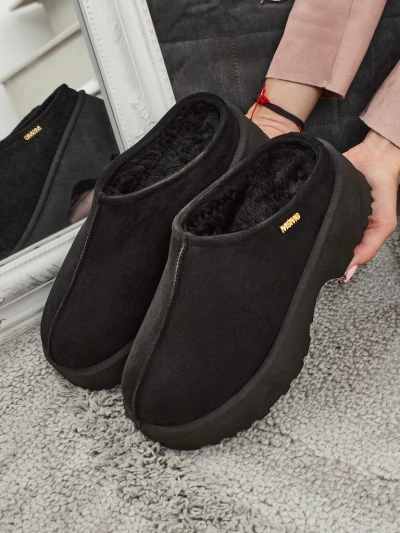 Noelina short women's faux snow boots with fur