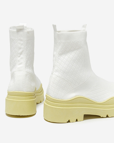 Элегантные Женские Ботинки Лайм в Винтажном Стиле