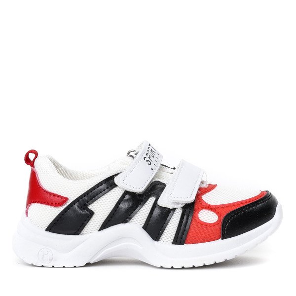 White athletic girls Kameliane shoes - Footwear 1