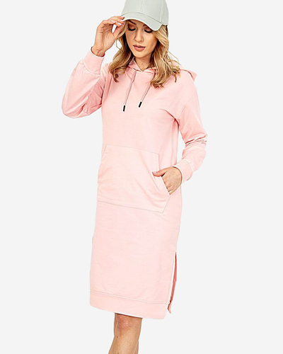 Women's powder dress, knee-length - Clothing