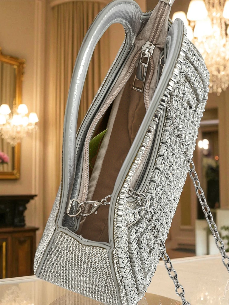 Royalfashion Женская сумка-клатч с цирконами Myra Quill