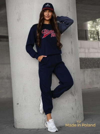 Cotton Women's Tracksuit Set Win 1975