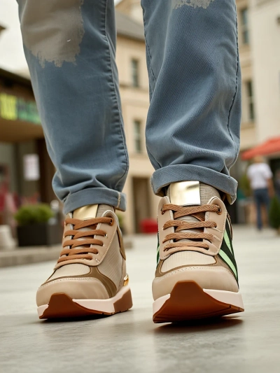 Royalfashion Sieviešu sporta apavi ar slēptu papēdi Venixxe