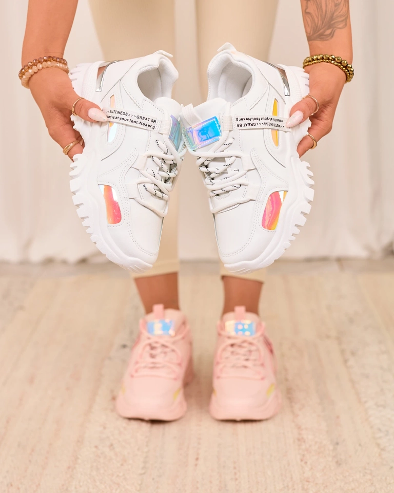 White Holys women's sneakers - Footwear