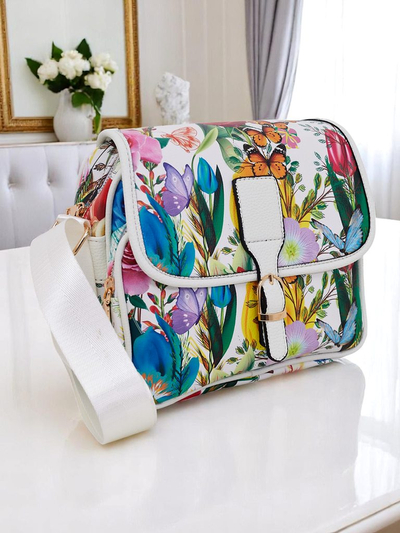 Royalfashion Small women's handbag made of eco-leather Rose Belle