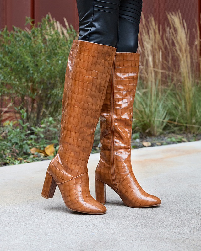 Women's camel-colored Mastiu- Footwear