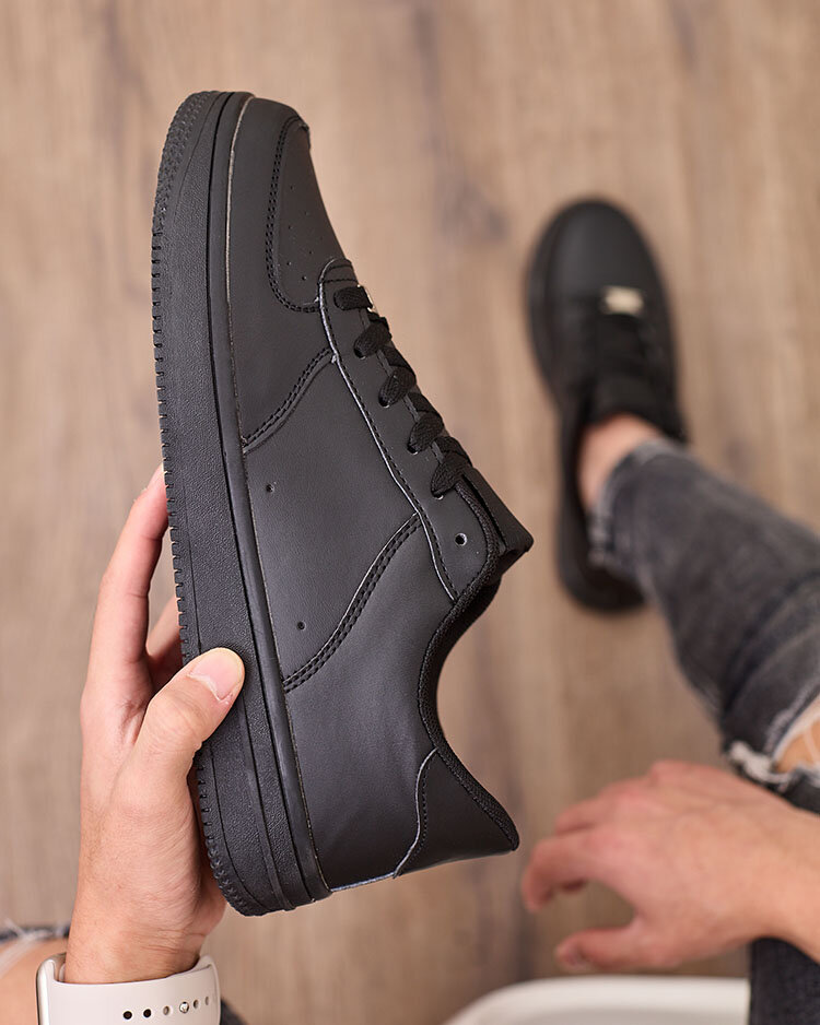 Royalfashion Sports men's sneakers in black Suprus