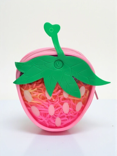 Royalfashion Wielokolorowe gumeczki silikonowe Truskawka