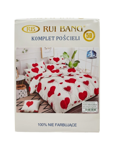 Royalfashion Patroonbeddegoed 160x200 stel 3-STUK