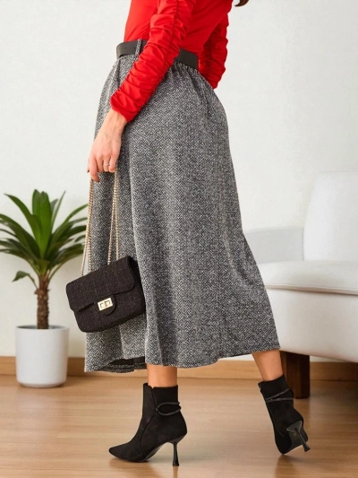 Royalfashion Women's midi skirt