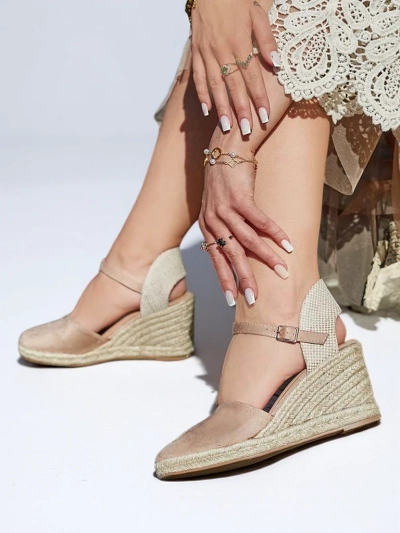 Royalfashion Women's Mosintale espadrilles on a heel