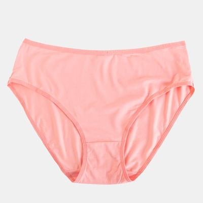 Light pink women's panties PLUS SIZE panties - Underwear