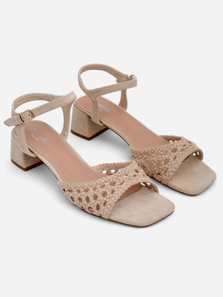 Royalfashion Sieviešu atvērtā darba sandales Azopi