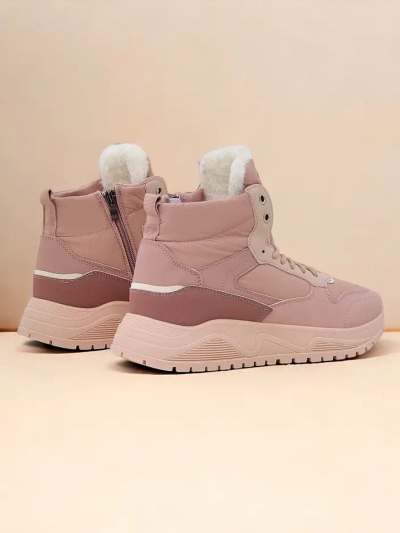 Royalfashion Утепленные женские кроссовки с мехом Retodaf