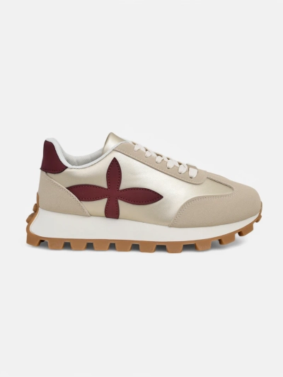 Royalfashion Women's sports sneakers on a thicker sole Aloqa
