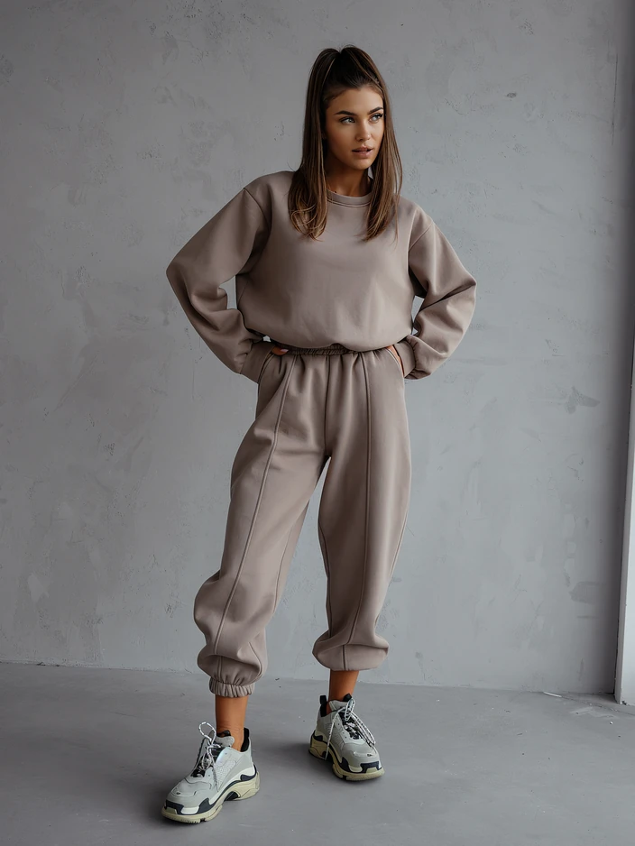 Royalfashion Sieviešu Kokvilnas Treniņu Komplekti