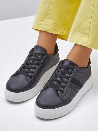 Royalfashion Women's Platform Sports Sneakers Oseffi