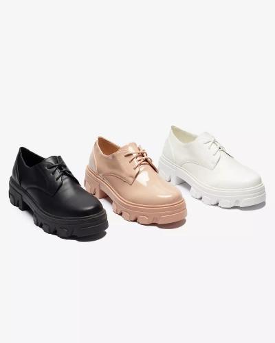 Белые женские полусапоги Delgor- Footwear