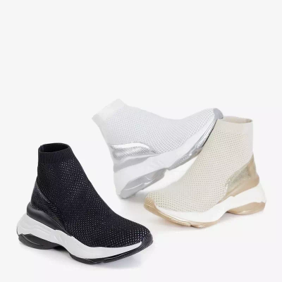 OUTLET Белые высокие спортивные туфли от Lupine - Обувь
