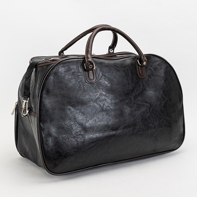 Black quilted travel bag - Accessories