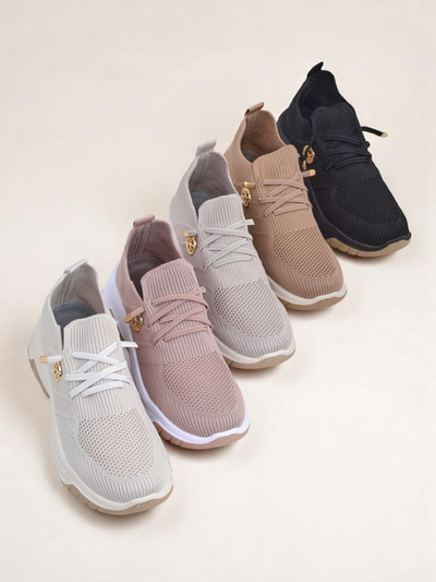 Royalfashion uzvelkamās sieviešu tekstila sporta kurpes Teletta