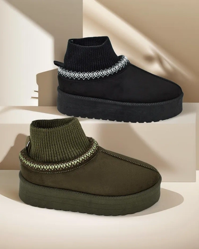 Royalfashion īss sniega zābaki sievietēm Narorzi