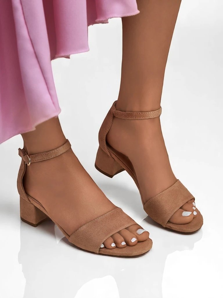 Royalfashion Women's Low Heel Sandals SoftHeels