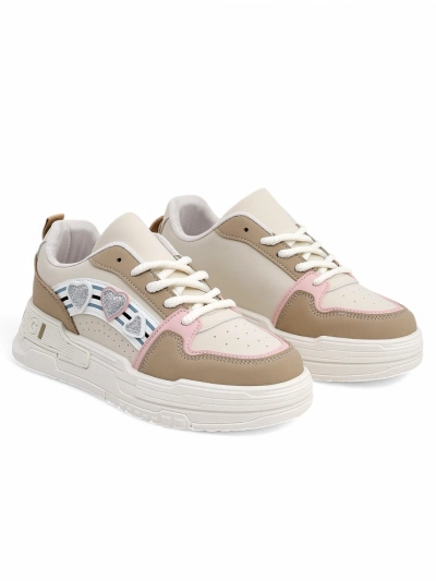 Royalfashion Women's sneakers with glitter Samoles