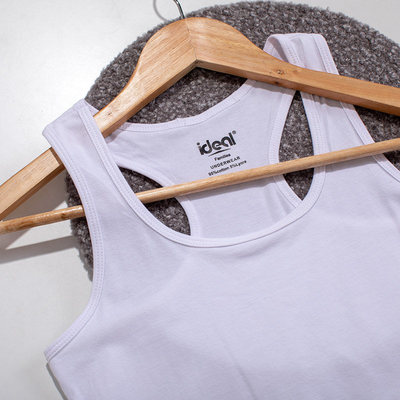 Sieviešu balts siksniņu tops - Apģērbs