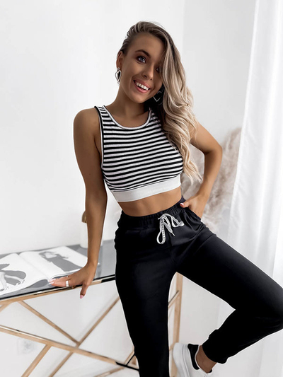 Black women's tracksuits PLUS SIZE- Clothing