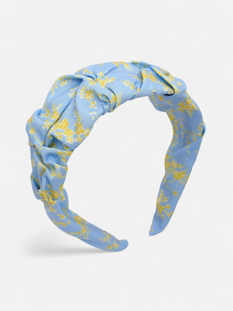 Royalfashion Hairband with Ruching and Print