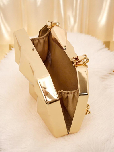Royalfashion Women's envelope bag Metal Muse