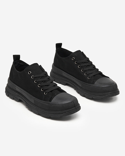 Black women's sports sneakers Ohema - Footwear