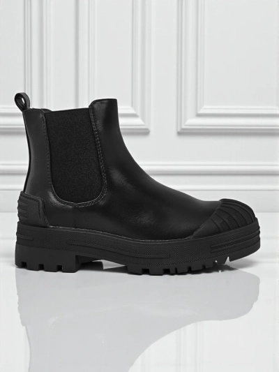 Amber Veil Platform Boots