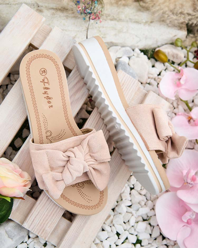 Royalfashion Sieviešu čības ar loku Erinner