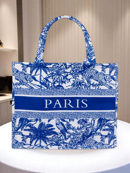Royal Fashion Fabric Bag Paris Garden