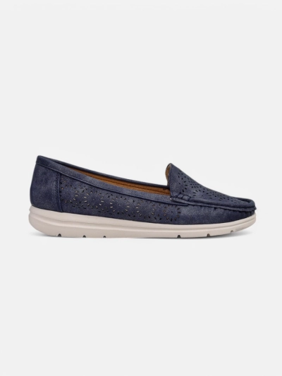 Royalfashion Женские перфорированные мокасины Besset