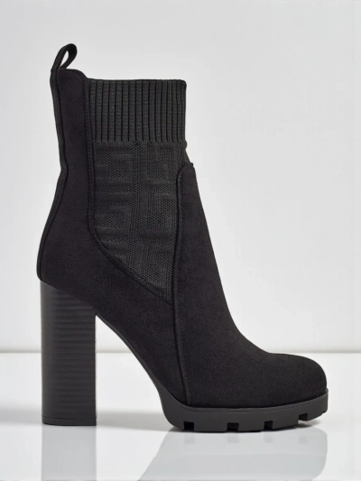 Women's Vansoria Eco-Suede Ankle Boots with Block Heel