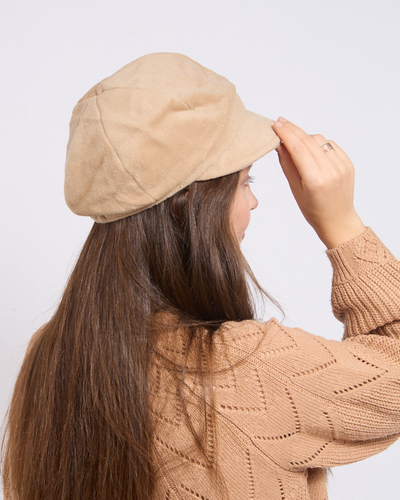 Royalfashion Women's beret with bow