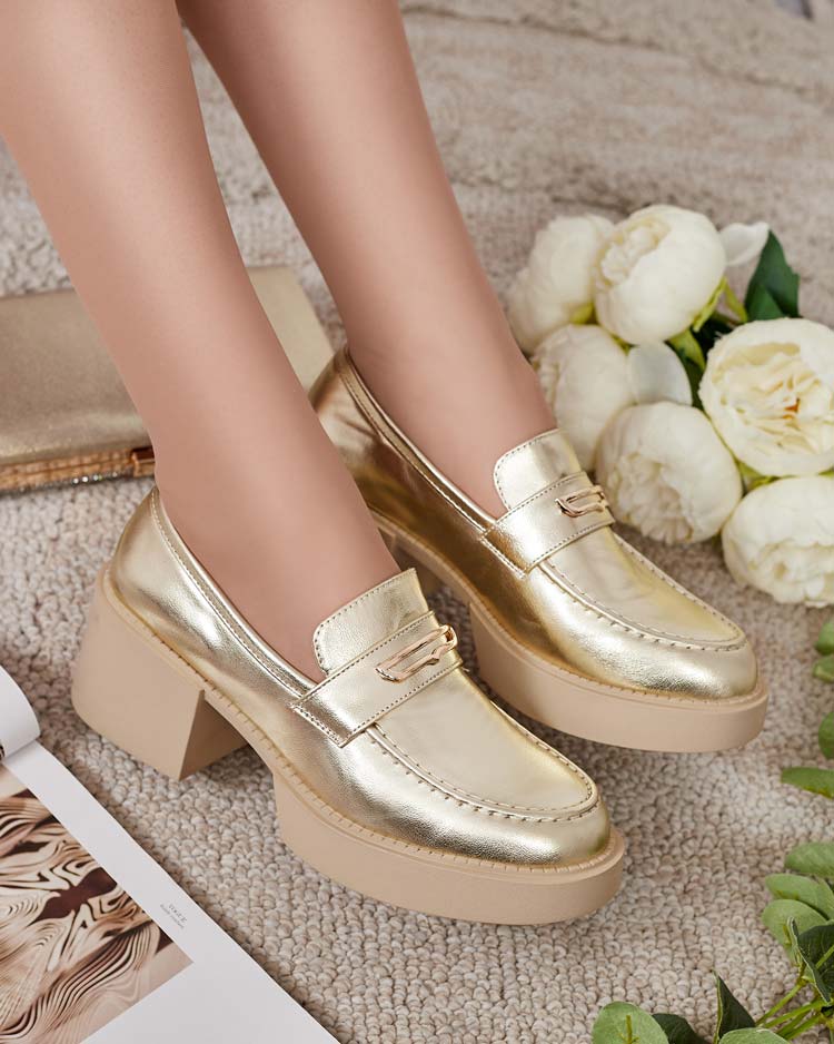 Royalfashion Женские мокасины на стойке Ralbali