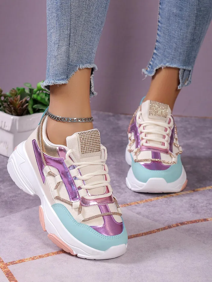 Royalfashion Colorful women's sneakers Casiia