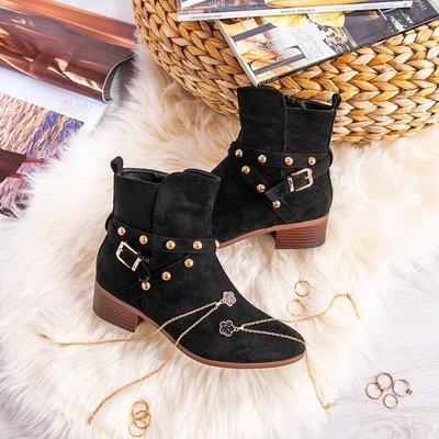 Black Calla ankle boots - Shoes 1