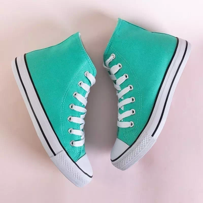 OUTLET Mint women's high-top trainers Skarllet - Footwear