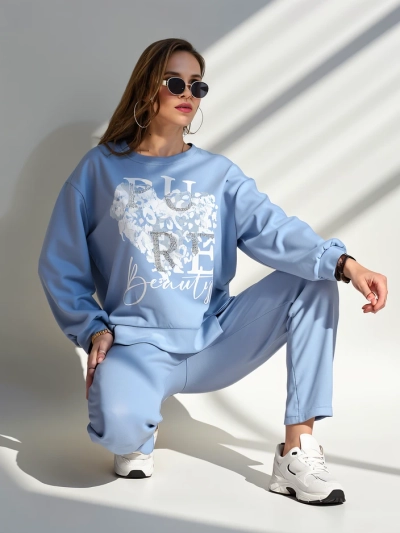 Royalfashion Women's viscose set with print