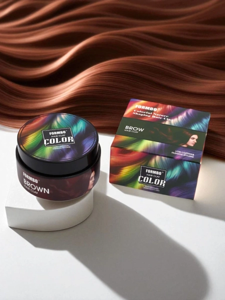 Aurelia Formbo Brown Hair Clay – стилизующая глина для волос в теплом оттенке