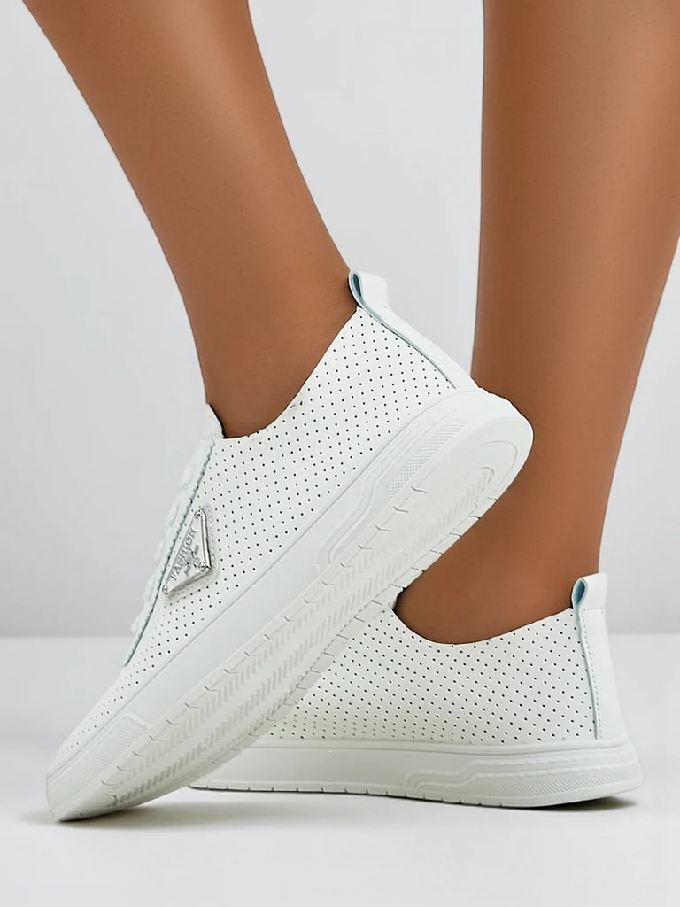 Royalfashion Lace-up women's sporty shoes with a print Fennie