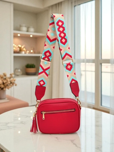 Royalfashion Маленькая женская сумочка из экокожи с цветным ремешком Kovi Lace