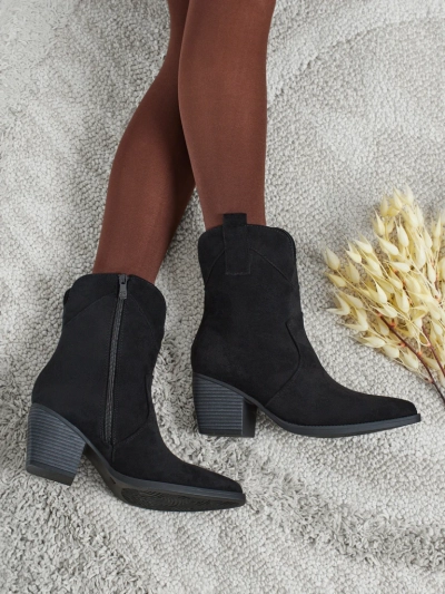 Armelle Women's Eco Suede Cowboy Boots