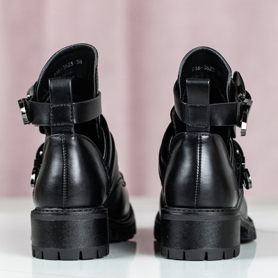 Black flat heels Loca - Shoes 1